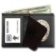 Hero's Pride Deluxe Bi-Fold Badge Wallet w/ Id Window - 2-5/8" 5-Pt Star w/Banner Cut 148 