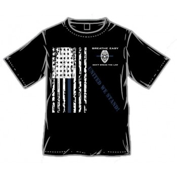 Breathe Easy™ T-Shirt - United We Stand - Black